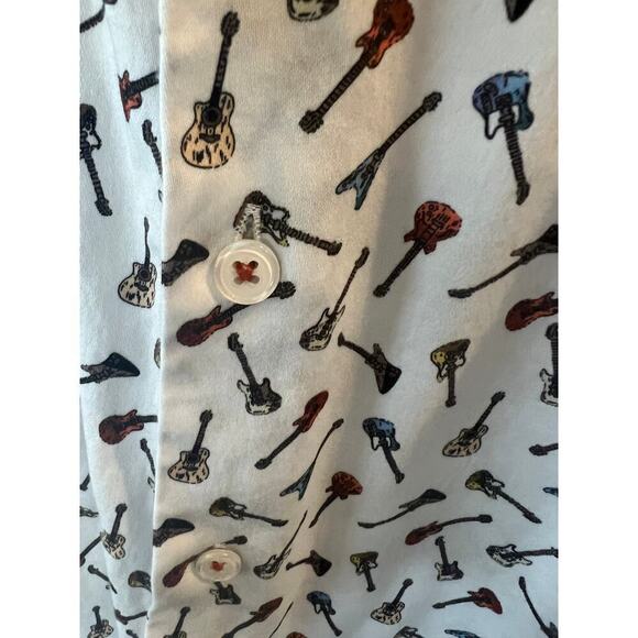 Luchiano Visconti Guitar Button Up / Size L - Picture 5 of 10